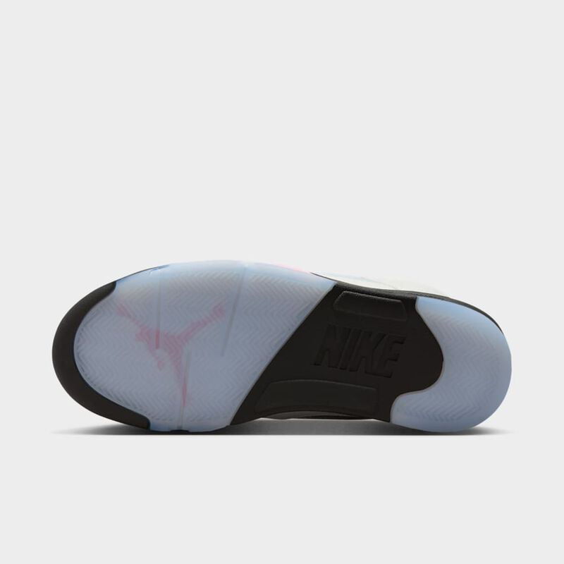 Air Jordan 5 Retro, Blanco/Negro/Rosa suave medio, hi-res