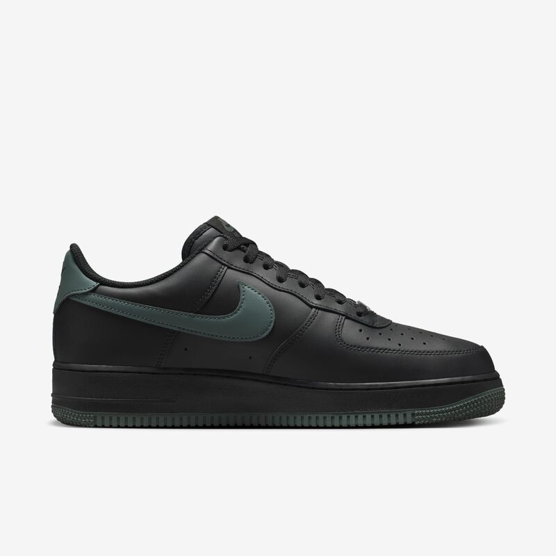 Nike Air Force 1 '07, Negro/Verde Vintage, hi-res
