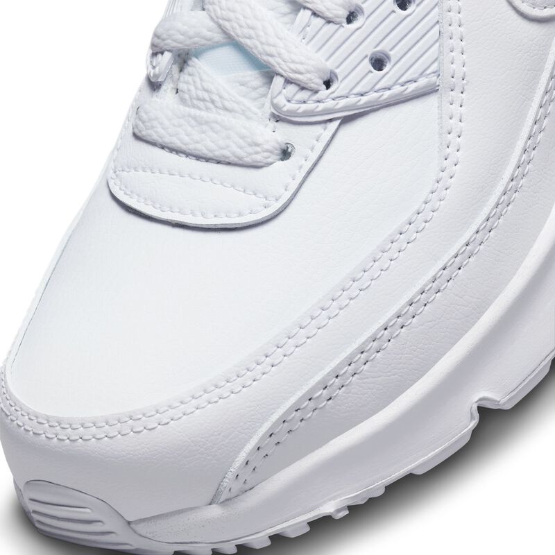 Nike Air Max 90 LTR, Blanco/Plata metalizado/Blanco/Blanco, hi-res