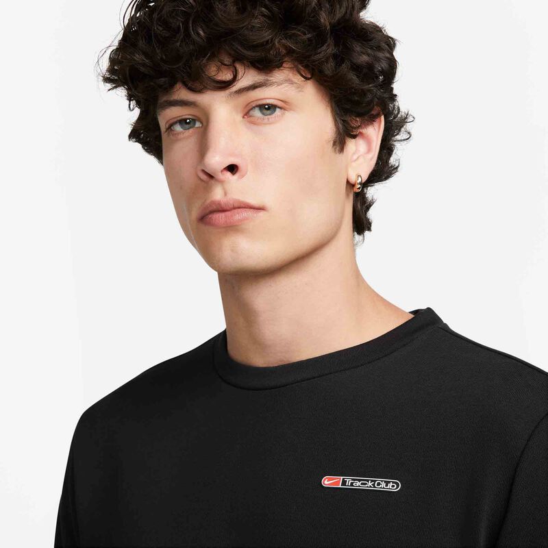 Club de atletismo Nike Dri-FIT, Negro/Blanco Cumbre, hi-res