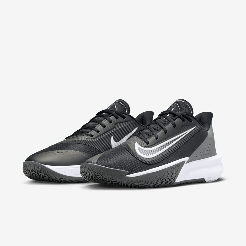 Nike Precision 7, Negro/Blanco-Gris Hierro-Gris Humo, hi-res