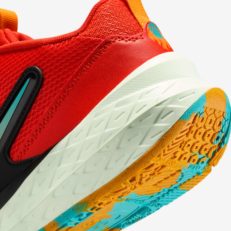 Nike Team Hustle D 12, Rojo Picante/Cactus Empolvado/Tinte Volt/Piel De Naranja, hi-res