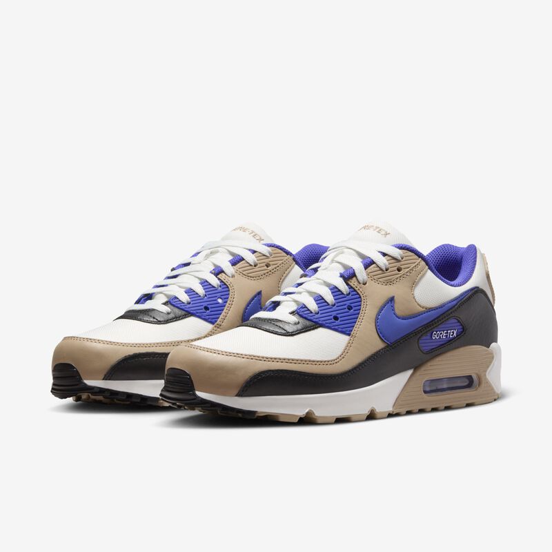 Nike Air Max 90 GORETEX, Blanco Cumbre/Cáñamo/Negro/Lapis, hi-res