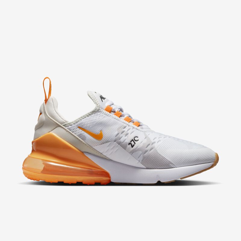 Nike Air Max 270 SE, Blanco/Marrón verdoso claro/Polvo fotón/Naranja vivo, hi-res
