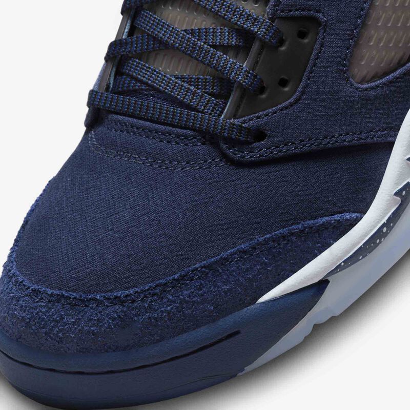 Air Jordan Retro 5 SE, Azul Marino/Negro-Fútbol Gris, hi-res