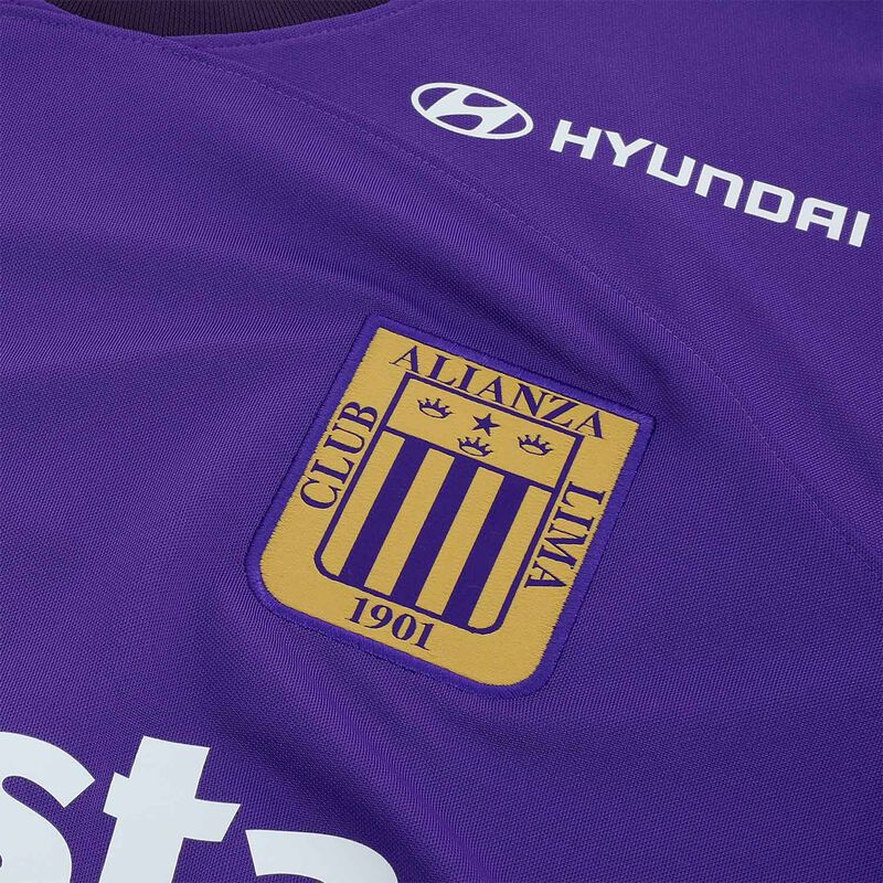 Nike Camiseta Alianza Lima Morada Paolo Guerrero 2024, Morado/Dorado/Blanco-Negro, hi-res