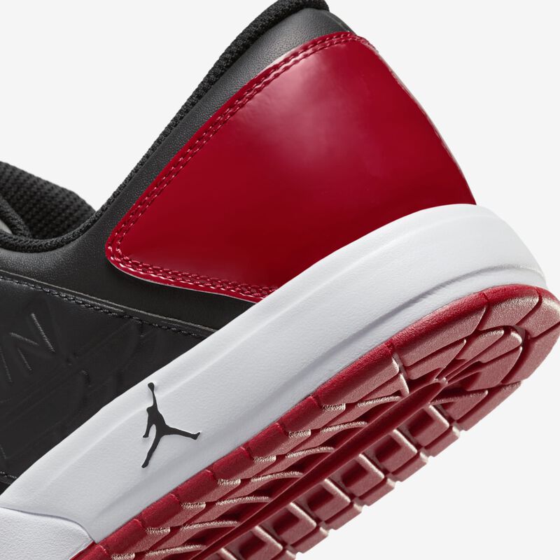 Jordan Nu Retro 1 Low, Negro/Blanco/Rojo universitario, hi-res