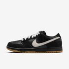 Nike SB Dunk Low Pro, Negro/Negro/Marrón Claro Goma/Blanco, hi-res