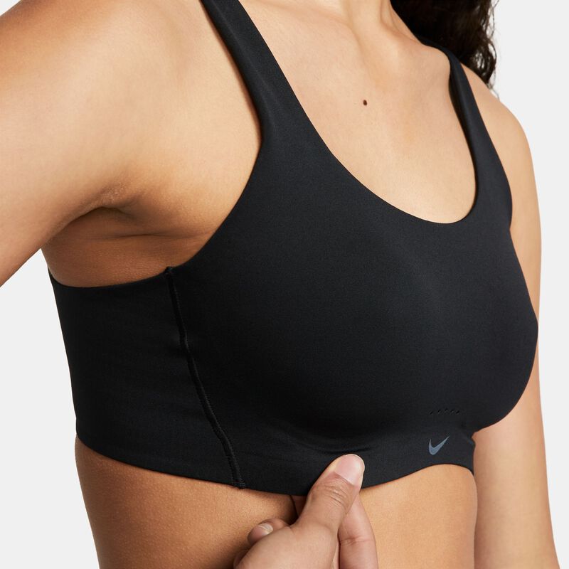 Nike Alate Coverage, Negro/Negro/Gris azulado, hi-res