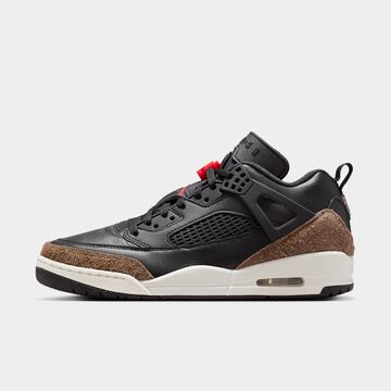 Jordan Spizike Low, Negro/Pelaje pardo/Fantasma/Rojo universitario, hi-res