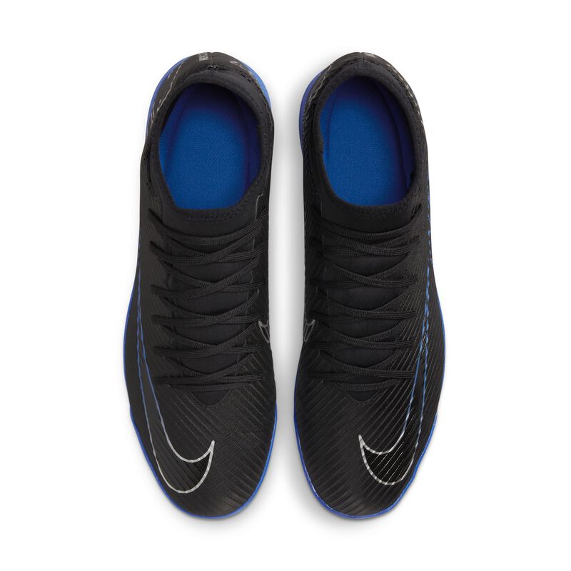 Nike Mercurial Superfly 9 Club TF, Negro/Hiperroyal/Cromo, hi-res