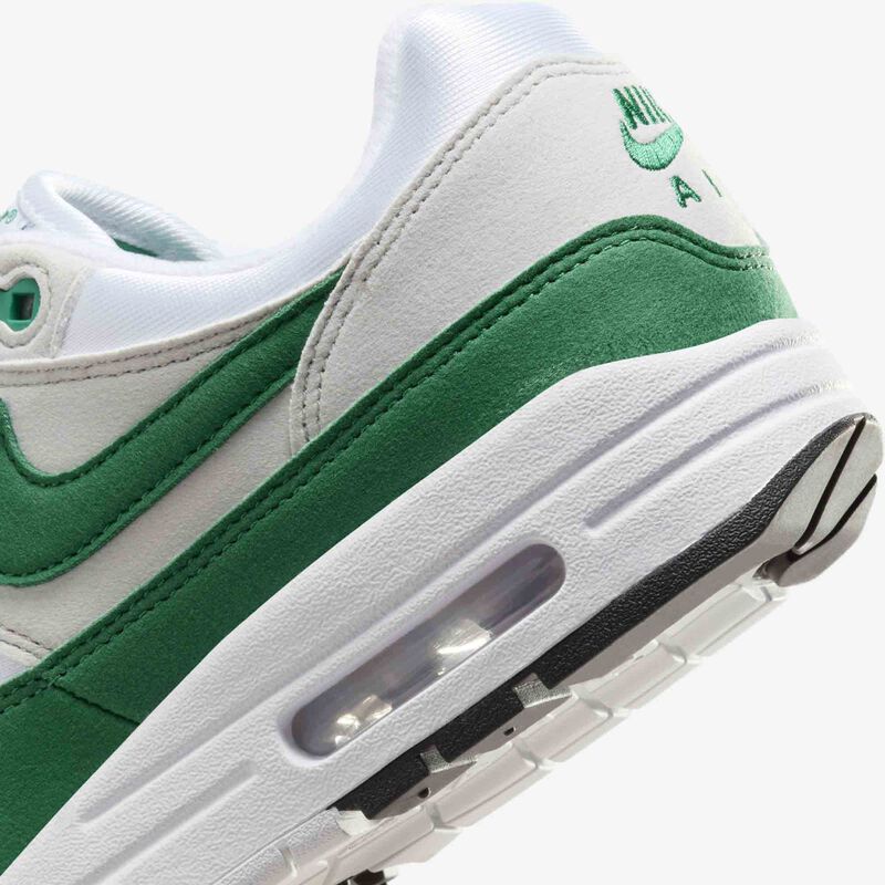 Nike Air Max 1, Gris Neutro/Blanco/Negro/Malaquita, hi-res