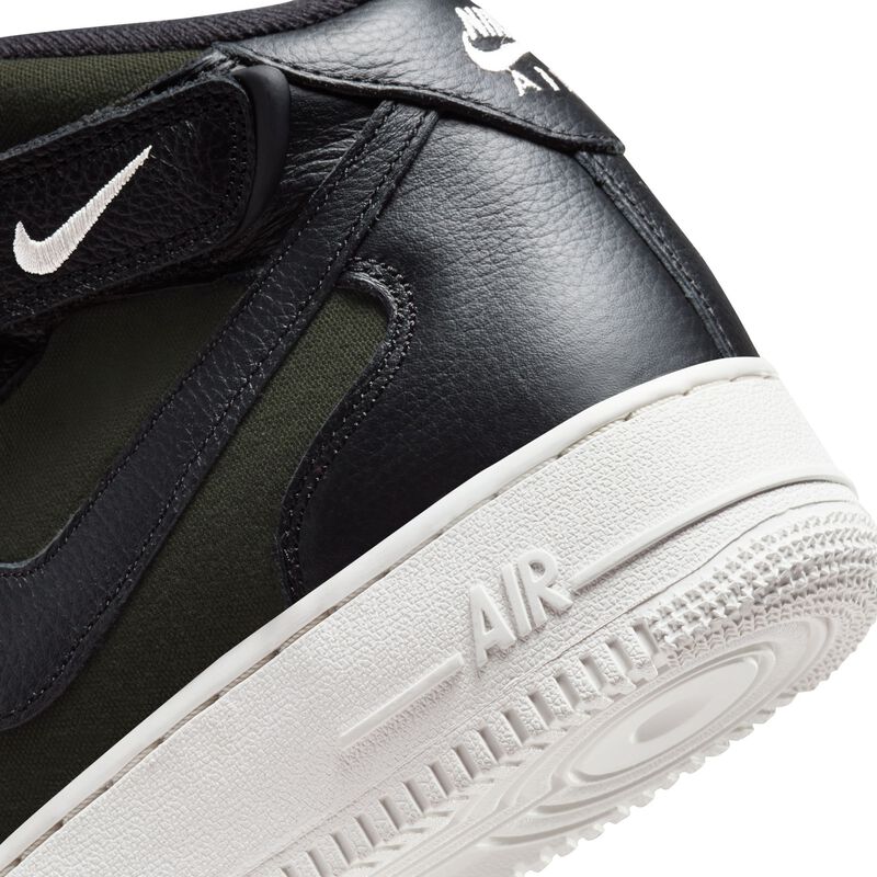 Nike Air Force 1 Mid '07 LX NBHD, Secuoya/Fantasma/Negro, hi-res