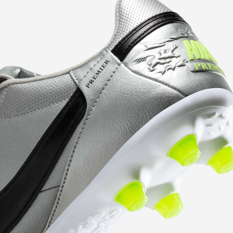 Nike Premier 3, Plata metalizada/Volt/Negro, hi-res