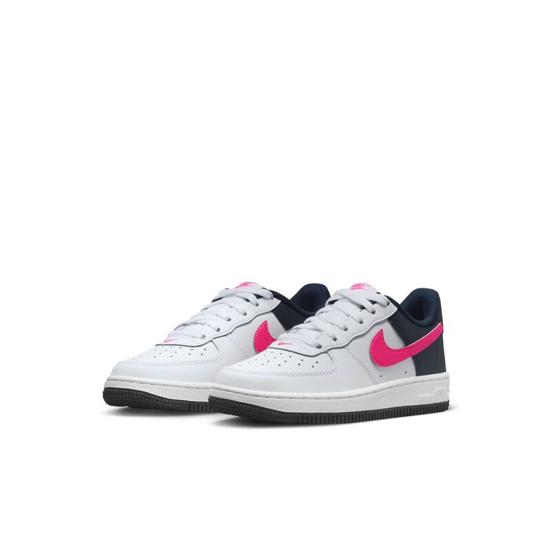 Nike Force 1, Blanco/Obsidiana oscuro/Rosa feroz, hi-res