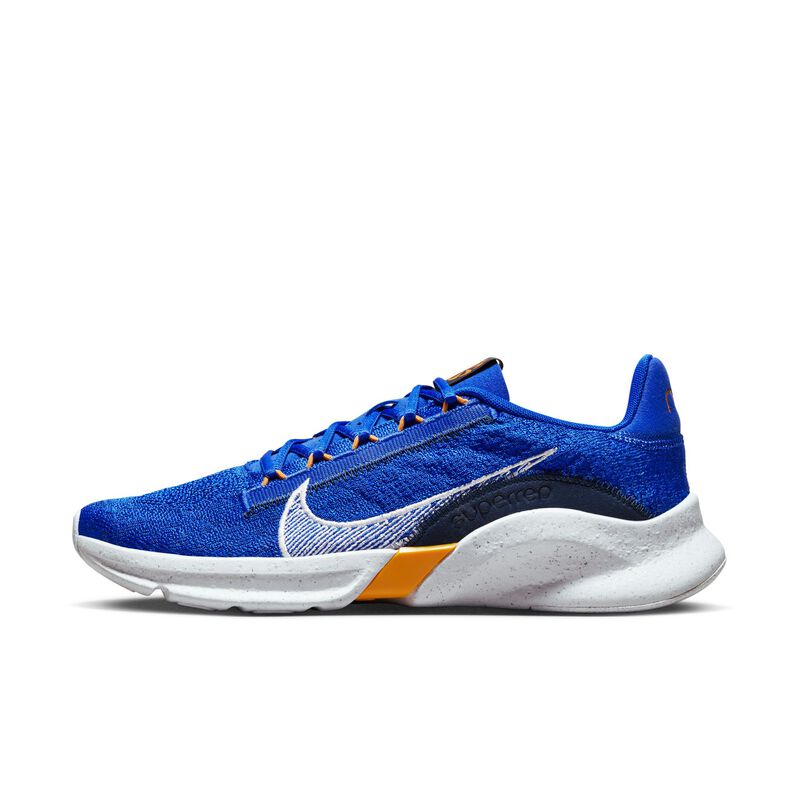 Nike SuperRep Go 3 Next Nature Flyknit, Azul Racer/Rundial/Obsidiana/Blanco, hi-res