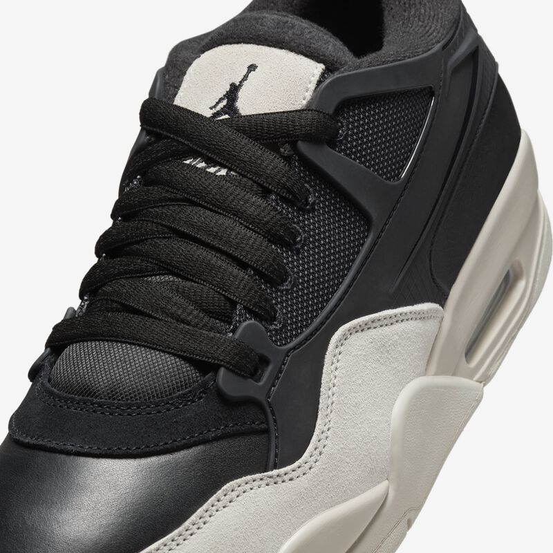 Air Jordan 4 RM, Negro/Gris Oscuro/Hueso Claro, hi-res