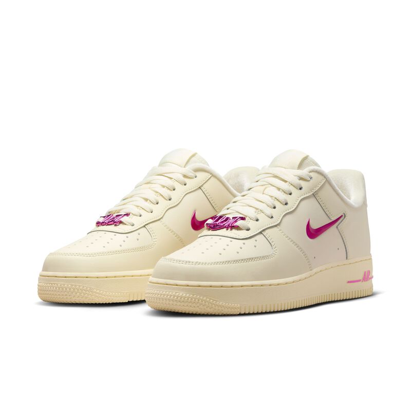 Nike Air Force 1 '07, Leche de coco/Alabaster/Leche de coco/Rosa juguetón, hi-res