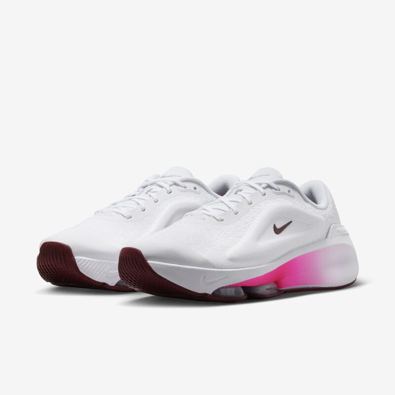 Nike Versair, Blanco/Rosa Intenso/Plateado Metalizado/Rojo Oscuro, hi-res