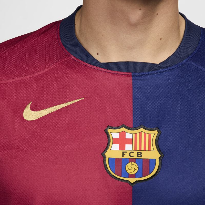 FC Barcelona local 2024/25 Stadium, Azul Real Intenso/Rojo Noble/Oro Club, hi-res