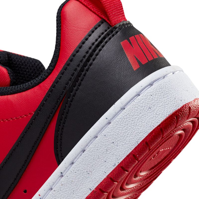 Nike Court Borough Low Recraft, Rojo Universitario/Blanco/Negro, hi-res