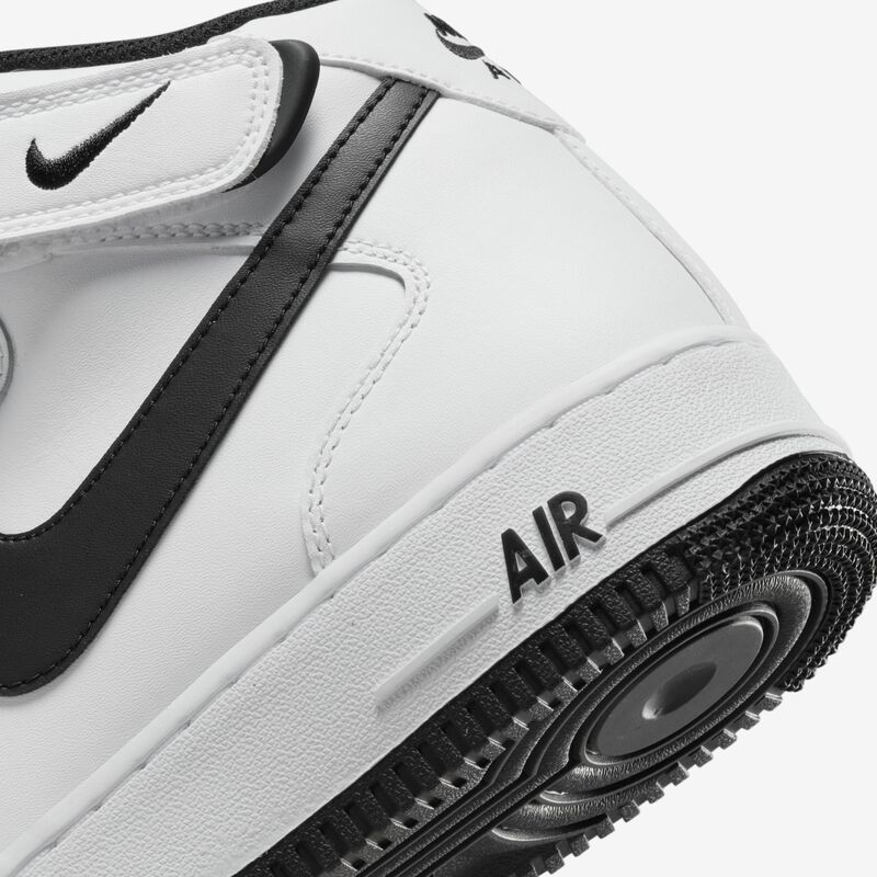 Nike Air Force 1 Mid '07, Blanco/Blanco/Negro, hi-res