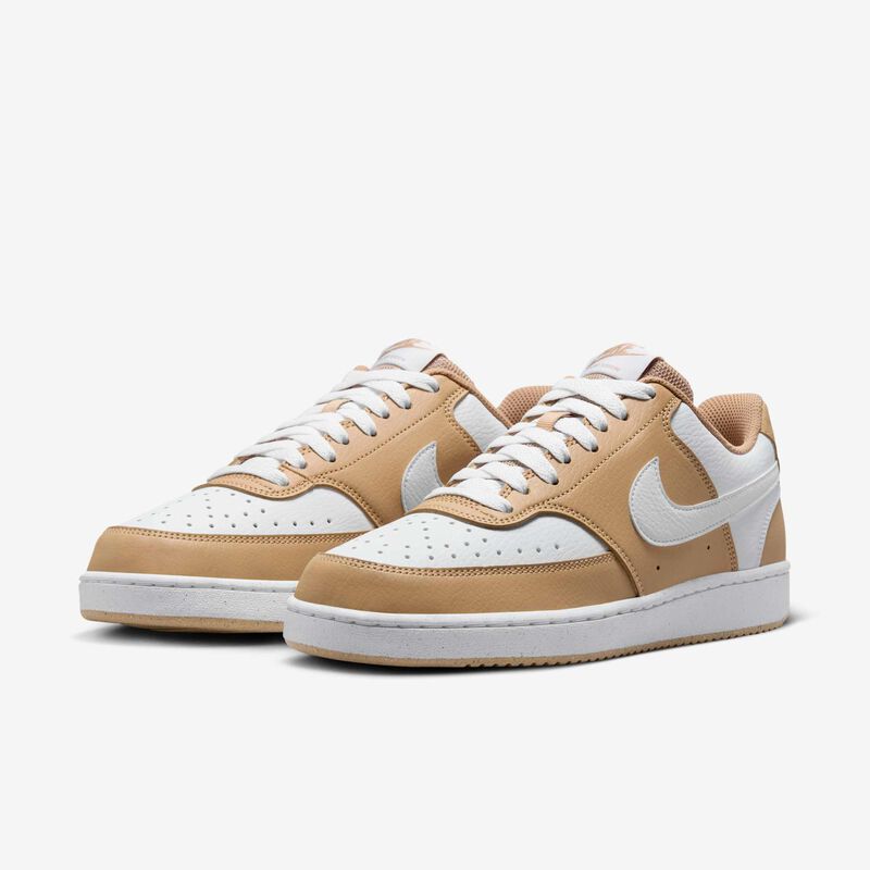 Nike Court Vision Low Next Nature, Cáñamo/Blanco, hi-res