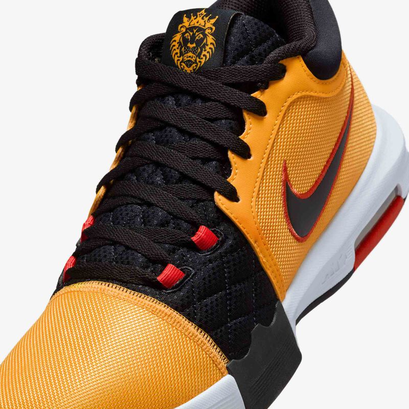 LeBron Witness VIII, Oro Universitario/Carmesí Claro/Blanco/Negro, hi-res