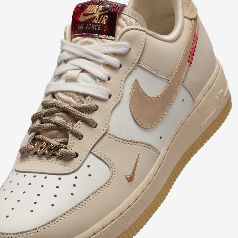 Nike Air Force 1 ’07 LX, Vela/Caqui Claro/Beige Paracaídas/Equipo Dorado, hi-res