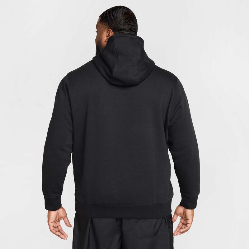 Nike Club, Negro/Negro/Blanco, hi-res