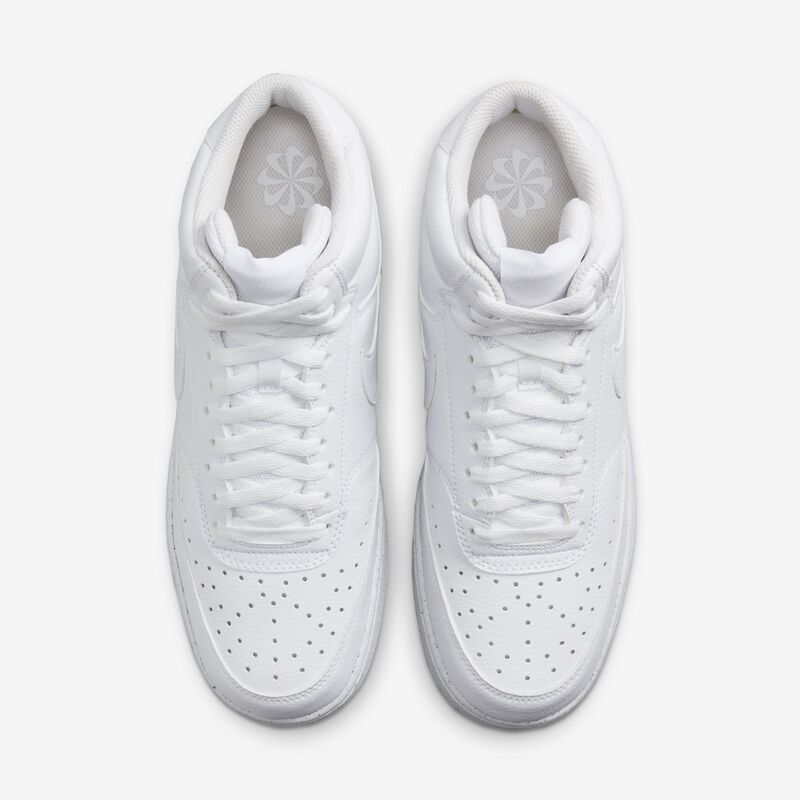 Nike Court Vision Mid Next Nature, Blanco/Blanco/Blanco, hi-res
