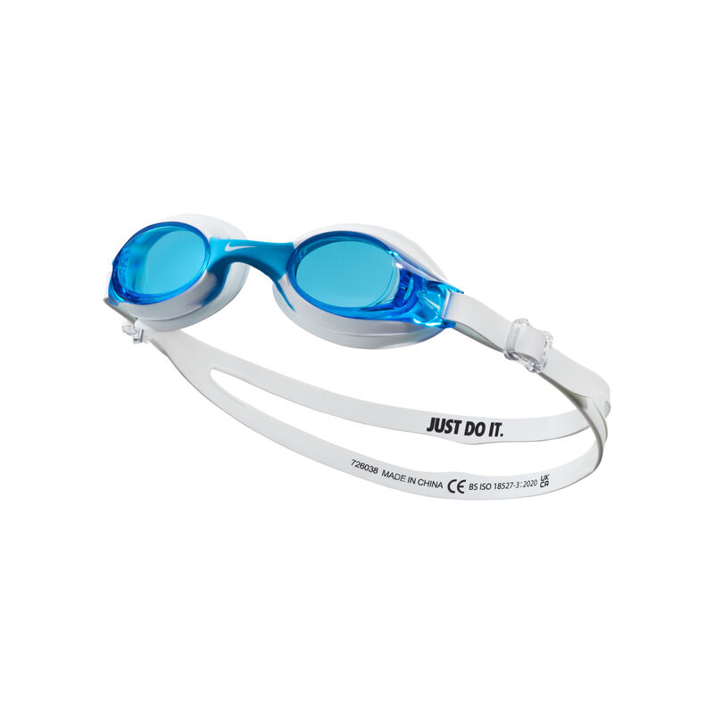 Nike Gafa Y Kids Lil Swoosh Goggle, Azul/Blanco, hi-res