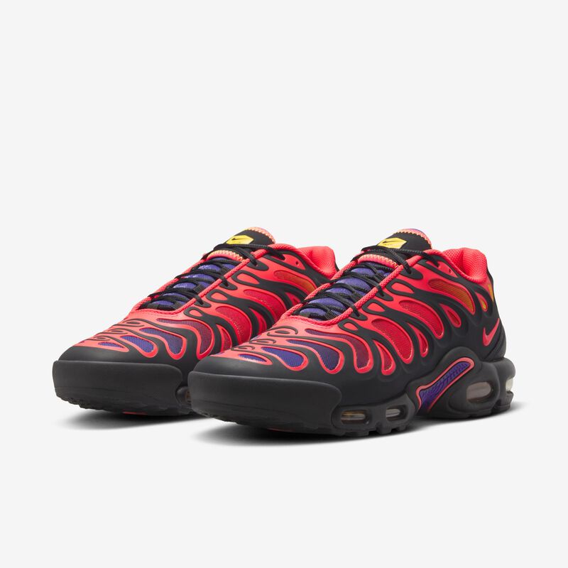 Nike Air Max Plus Drift, Negro/Púrpura Campo Carmesí Brillante, hi-res