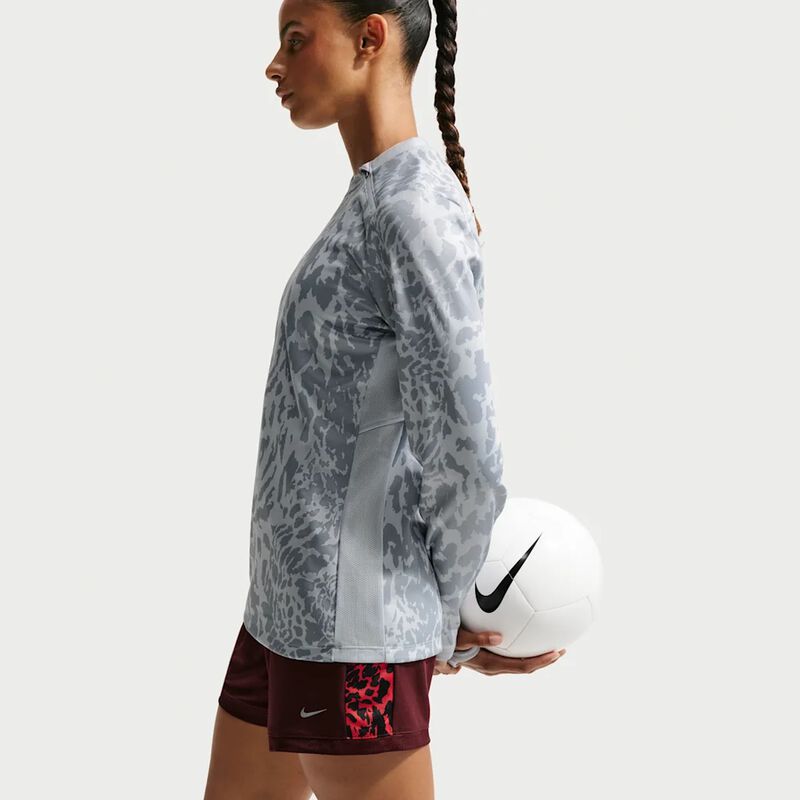 Polera Nike United Academy, Gris, hi-res