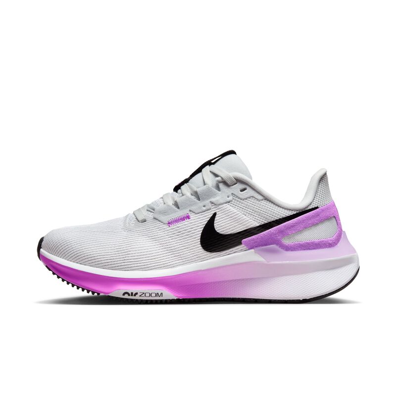 Nike Structure 25, Blanco/Negro-puro platino-fucsia dream, hi-res