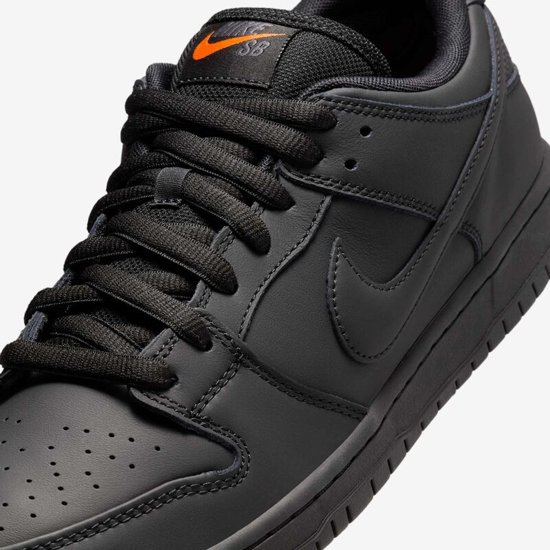 Nike SB Dunk Low Pro, Negro/Negro-Negro-Negro, hi-res