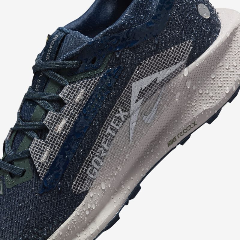 Nike Pegasus Trail 5 GORE-TEX, Azul Marino De La Armería/Azul Marino De La Armería-Verde Vintage, hi-res