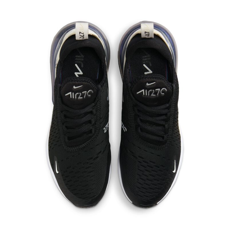 Nike Air Max 270, Negro/Fantasma/Rosa feroz/Plata metalizado, hi-res