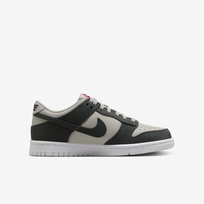 Nike Dunk Low, Mineral De Hierro Claro/Blanco/Rojo Gimnasio/Antracita, hi-res