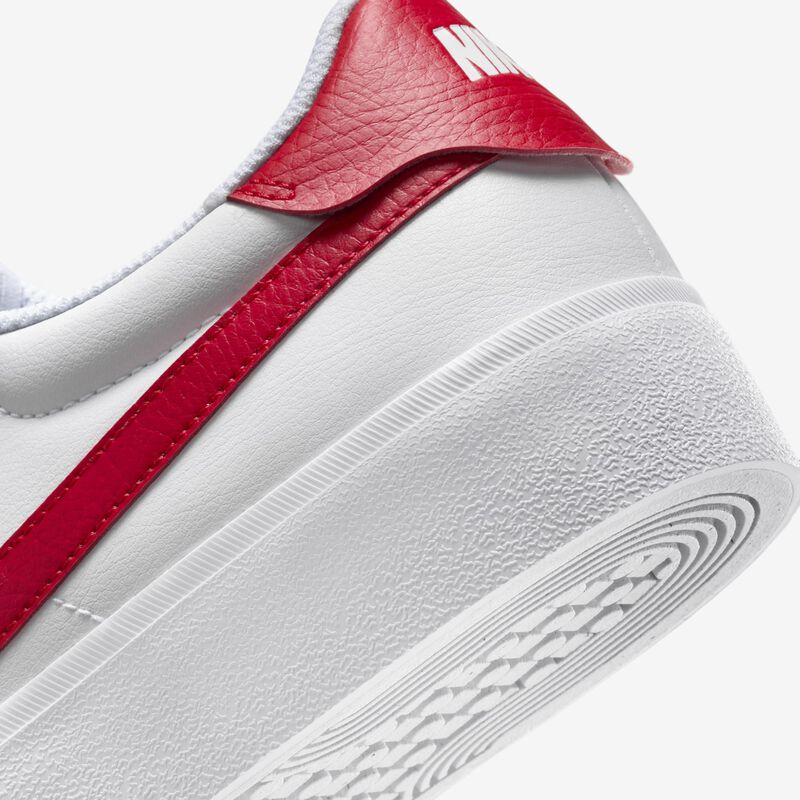 Nike Court Shot, Blanco/Polvo De Fotones/Gris Lobo/Rojo Universitario, hi-res