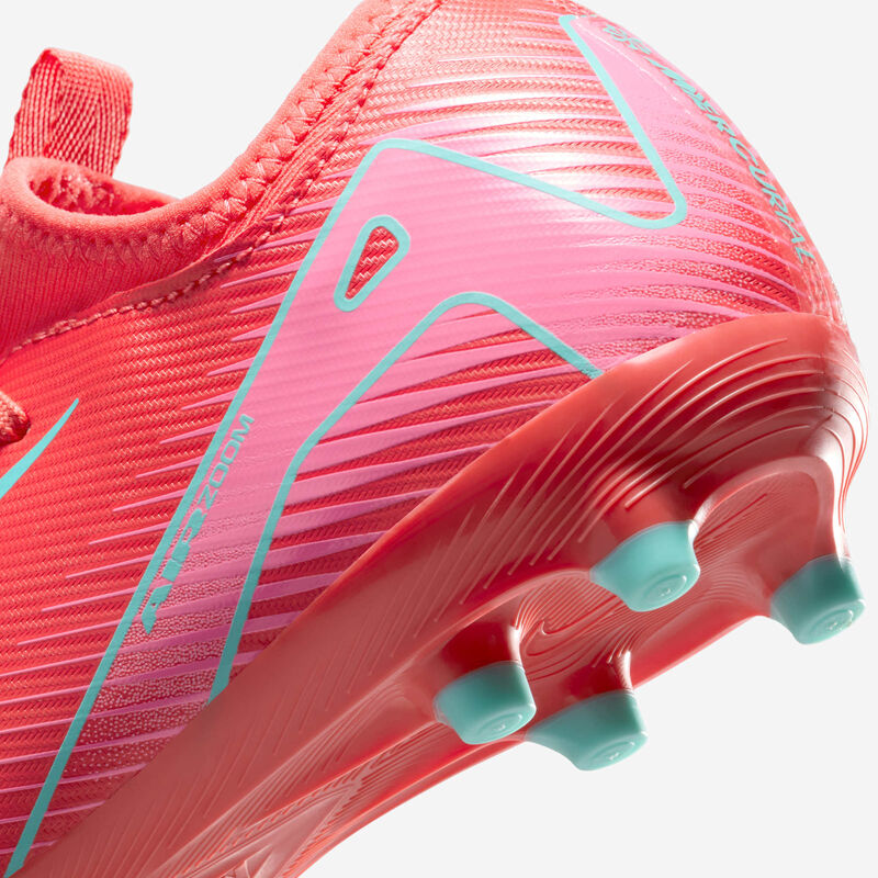 Nike Jr. Mercurial Vapor 16 Academy, Brasa Resplandor/Verde Aurora, hi-res