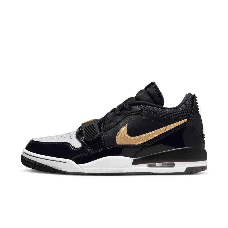 Air Jordan Legacy 312 Low, Negro/Blanco/Oro metalizado, hi-res