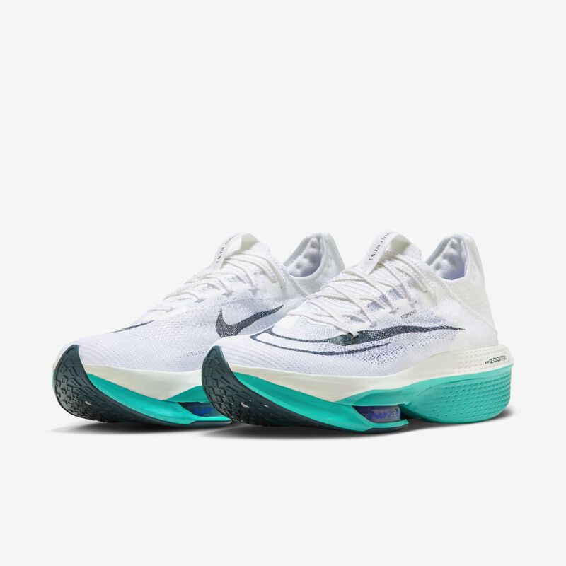 Nike Air Zoom Alphafly 2, Blanco/Jade transparente/Ultramarino claro/Jungla intenso, hi-res