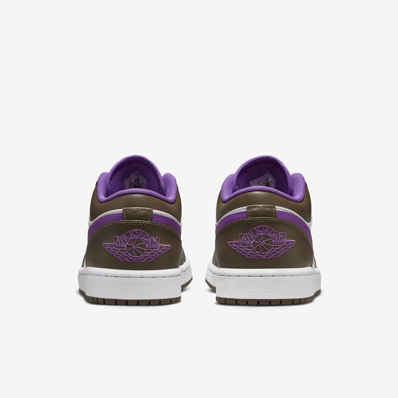 Air Jordan 1 Low, Pelaje pardo/Blanco/Baya salvaje, hi-res