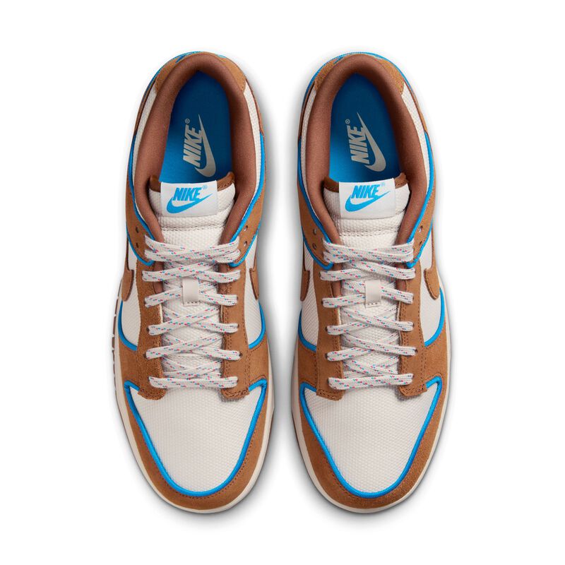 Nike Dunk Low Retro Premium, Marrón Británico Claro/ Bronceado Británico Claro-Foto Azul, hi-res