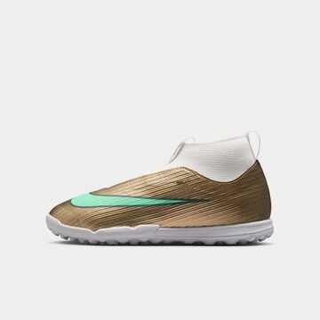 Nike Jr. Mercurial Superfly 11 Academy "Kylian Mbapp&eacute;", Oro metalizado/Verde resplandor, hi-res