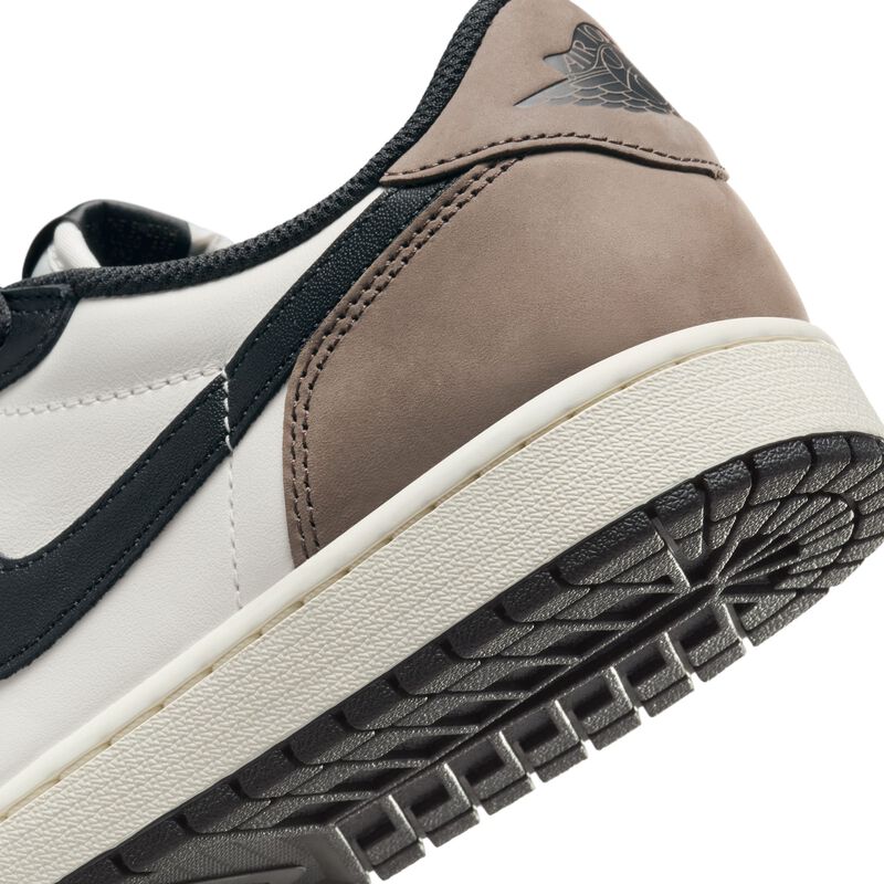 Air Jordan 1 Low OG, Vela/Moca oscuro/Negro, hi-res