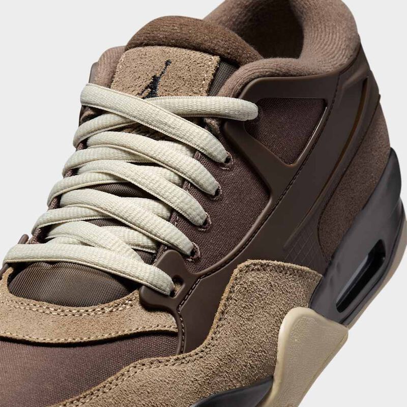 Air Jordan 4 RM, Mineral de hierro/Marr&oacute;n barroco/Hueso claro/Oliva medio, hi-res