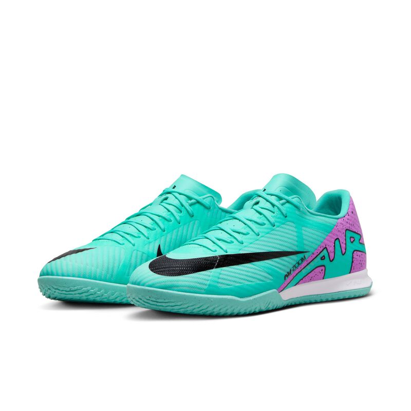 Nike Zoom Mercurial Vapor 15 Academy IC, Hiperturquesa/Sueño fucsia/Blanco/Negro, hi-res