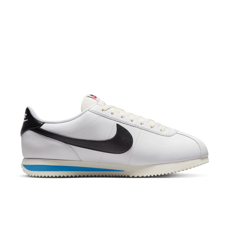 Nike Cortez, Blanco/Azul Foto Claro/Vela/Negro, hi-res